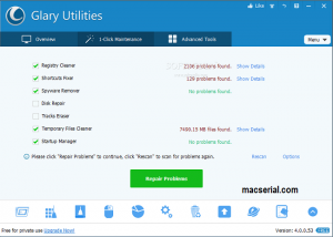 Glary Utilities Pro 5.92 Crack With Serial Key Free Download