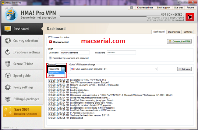 HMA! Pro VPN 5.1.259 Crack With License Key 2022 Free Download